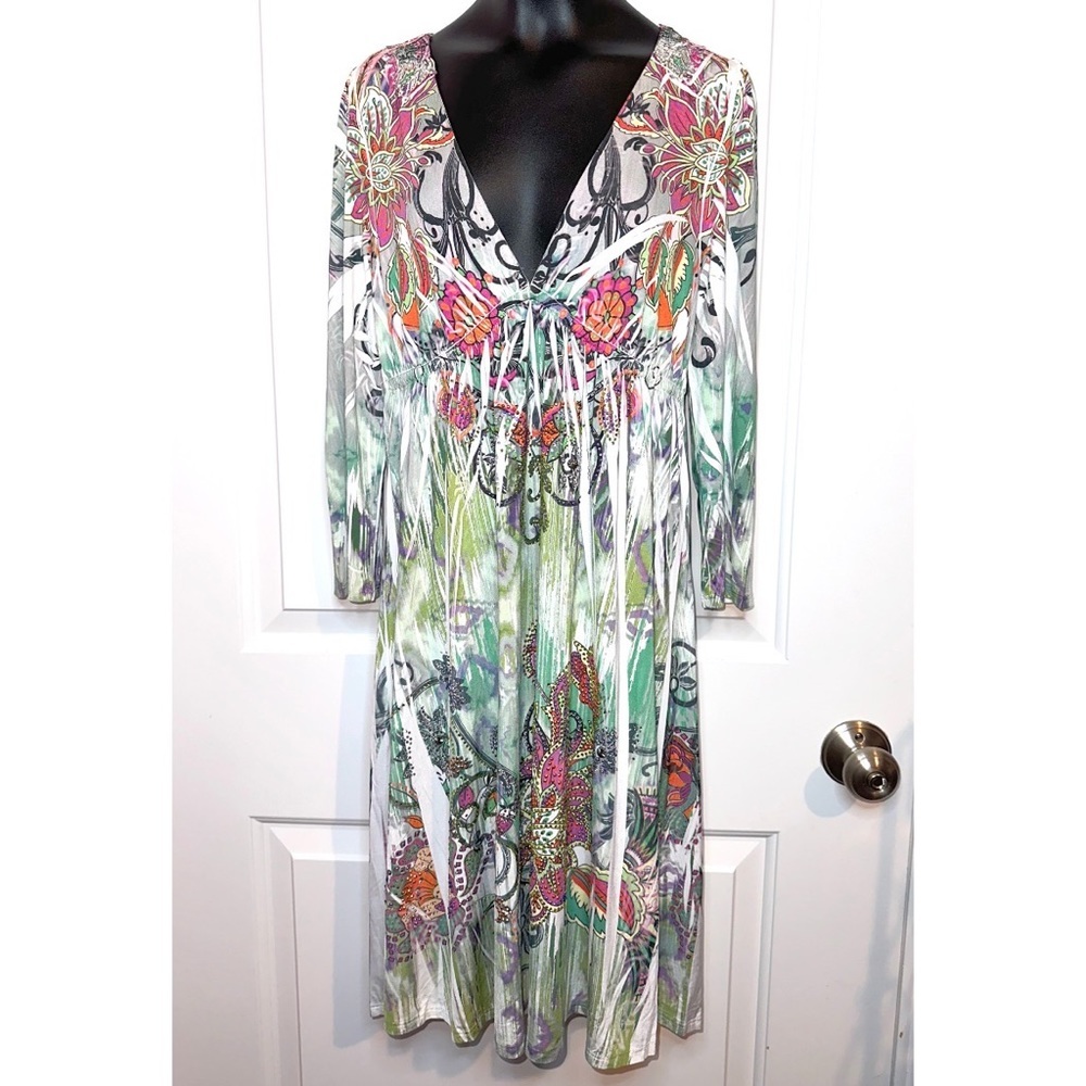 S-Twelve rhinestone dress